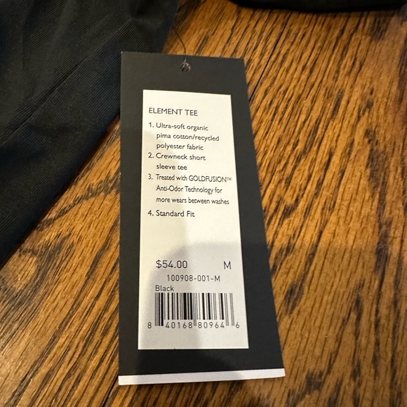 Rhone element tee new with tags black - Picture 3 of 3